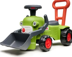 Potkutraktori Falk, Claas Vintage, ohjauspyörällä, äänimerkillä ja työntökahvalla