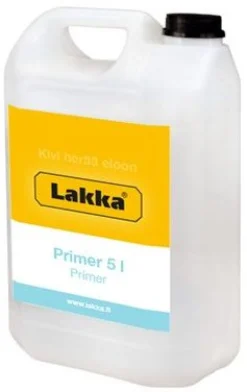 Primer Lakka vedeneristeelle, eri kokoja