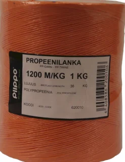 Propeenilanka Piippo 1200m 1kg oranssi