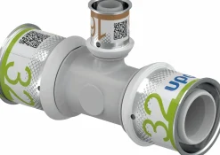 Puristus-T-haara Uponor S-Press Plus PPSU 32-16-32 mm