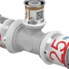 Puristus-T-haara Uponor S-Press Plus PPSU 25-16-25 mm