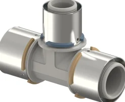 Puristus-T-haara Uponor S-Press PPSU 63-40-63 mm