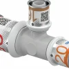Puristus-T-haara Uponor S-Press Plus PPSU 25-16-20 mm