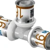 Puristus-T-haara Uponor S-Press Plus PPSU 16-16-16 mm