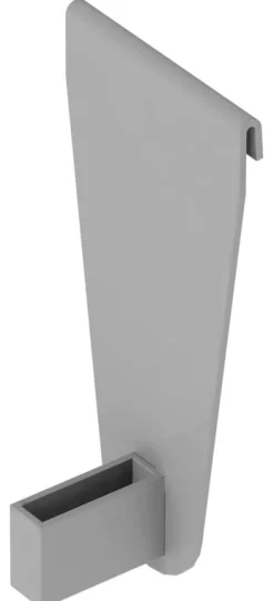 Putkenkannatin Sovella 002437 Ø 25 mm pääty sinkitty