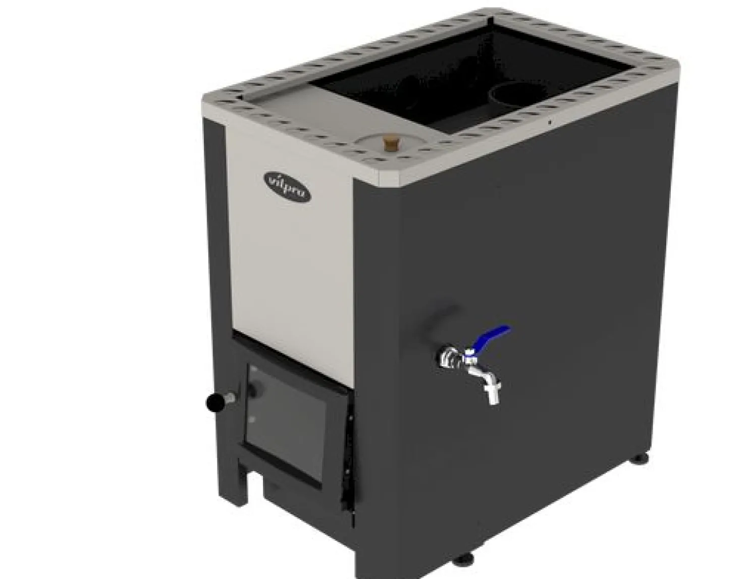 Puukiuas Vilpra Etna, 22 kW, 10-24m³; vesisäiliöllä