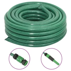 Puutarhaletku liitinsarjalla vihreä 0,9" 20 m PVC