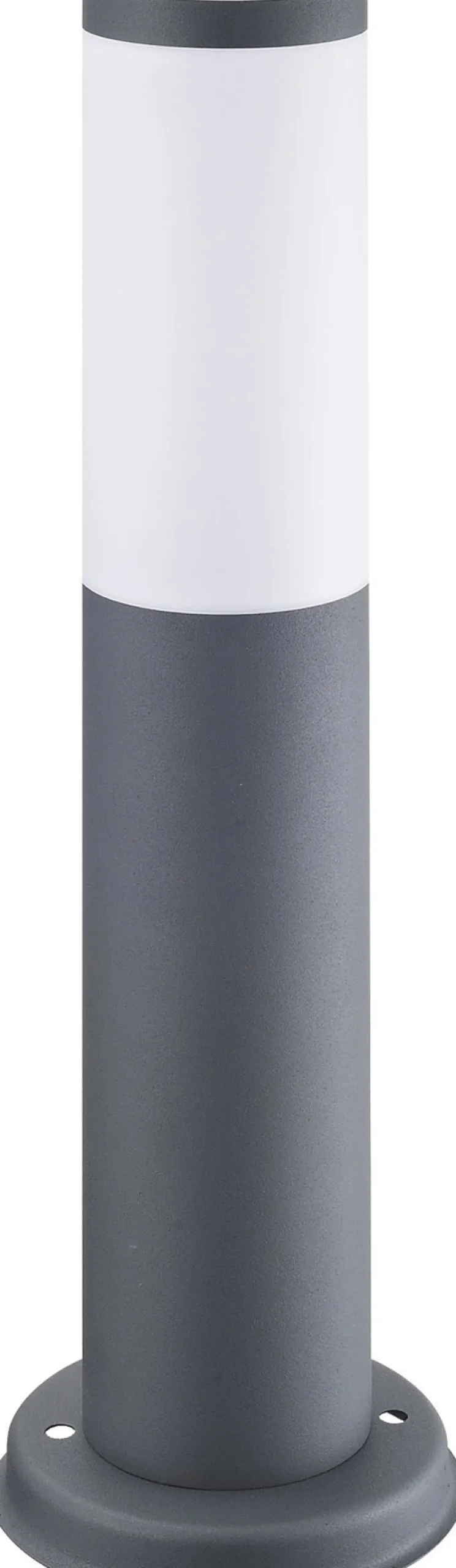 Pylväsvalaisin Polux Oslo 20W 230V IP44 Ø 76 mm harmaa matala