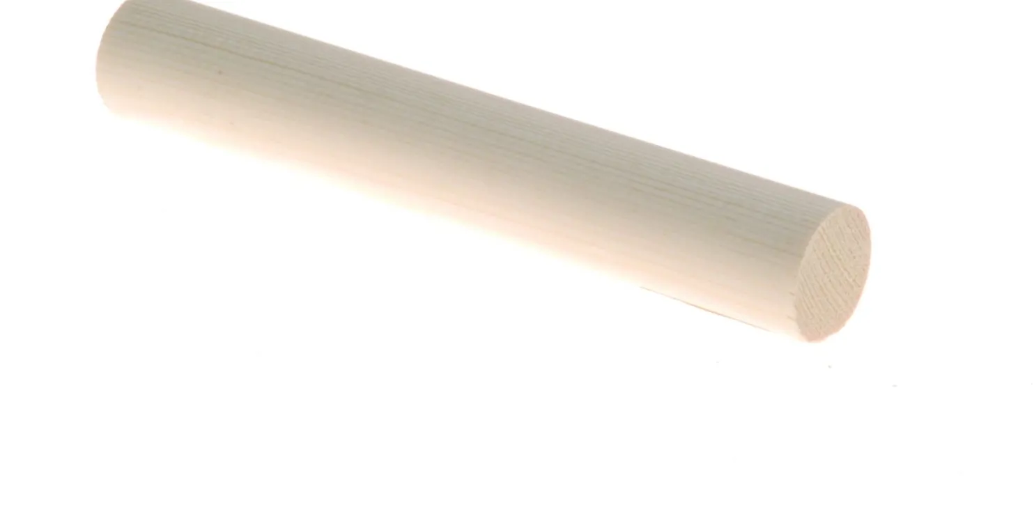 Pyörölista Maler Ø25x1000mm mänty puuvalmis