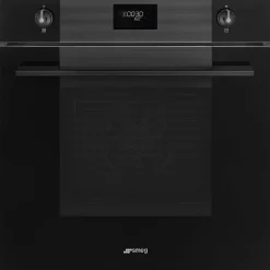 Pyrolyysiuuni Smeg Linea SFP6101TVNO 60cm, musta