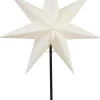 Pöytätähti Star Trading Frozen 80 cm paperi valkoinen