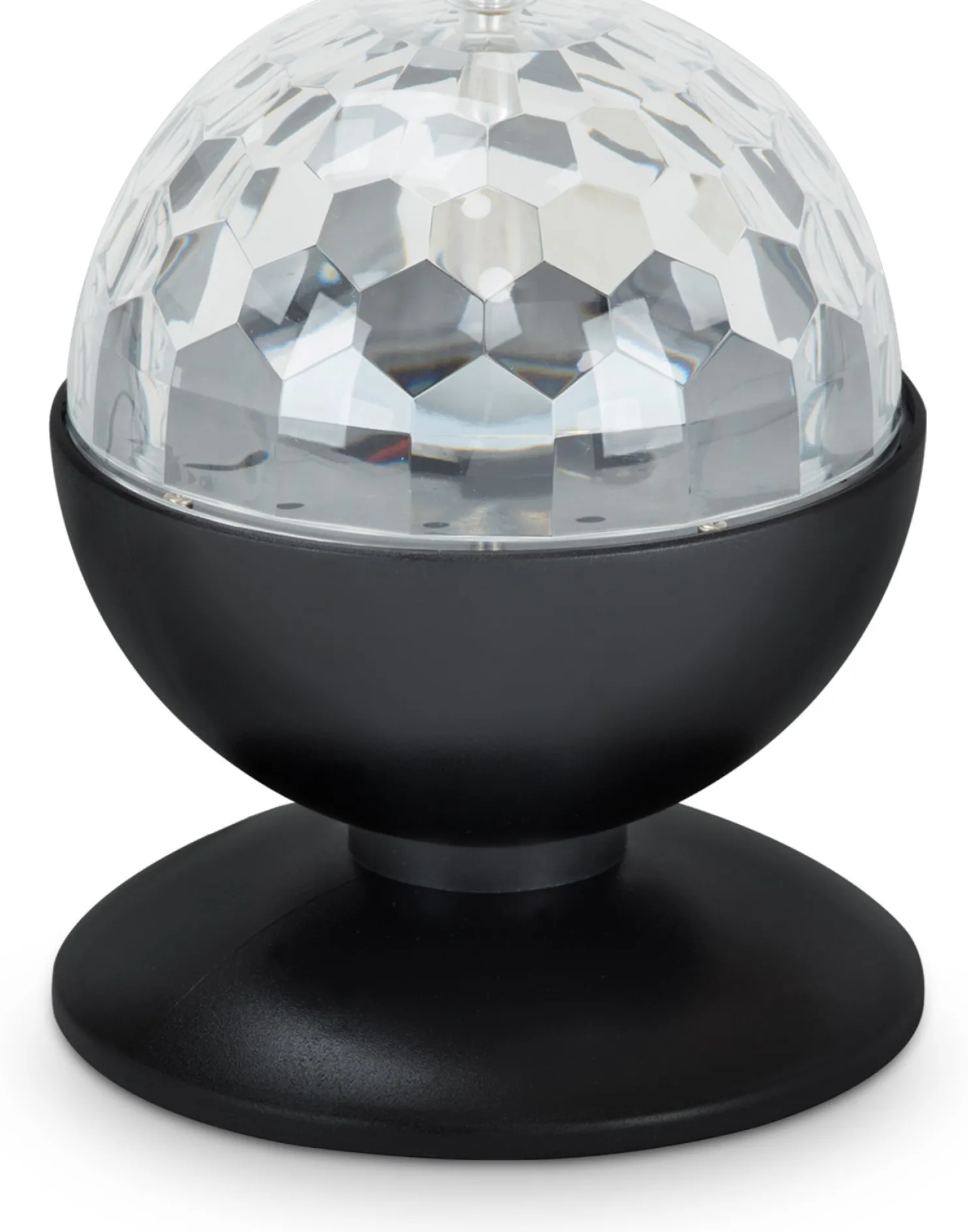 Pöytävalaisin Heat Disco LED RGB 3W musta