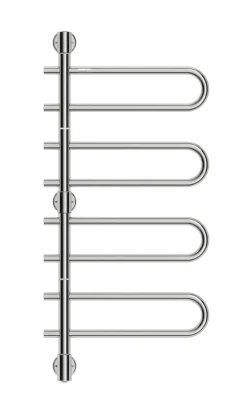 Pyyhekuivain Nordhem Vaxholm sähkö 440x940 mm 4 kuivausputkea RST