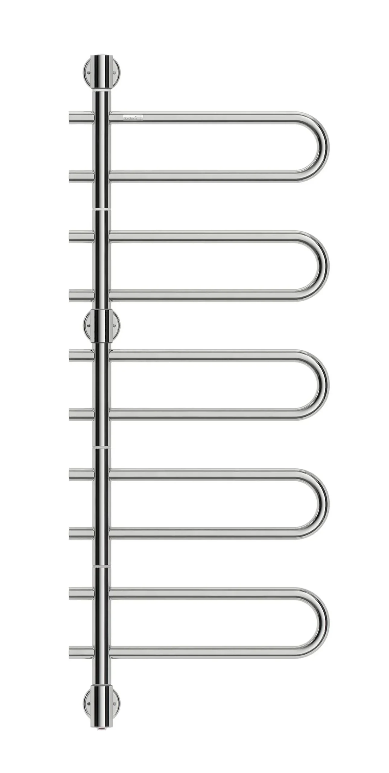 Pyyhekuivain Nordhem Vaxholm sähkö 440x1150 mm 5 kuivausputkea RST