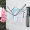 Pyykinkuivausteline Brabantia WallFix 24 m seinäkiinnityksellä + suojakaappi