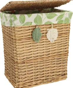 Pyykkikori Home4You WILLI MIRO 47x35xK55 cm, beige