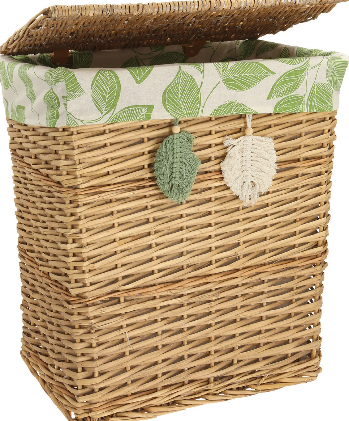 Pyykkikori Home4You WILLI MIRO 47x35xK55 cm, beige