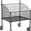 Pyykkivaunu Cylinda 872x610x520 mm, harmaa