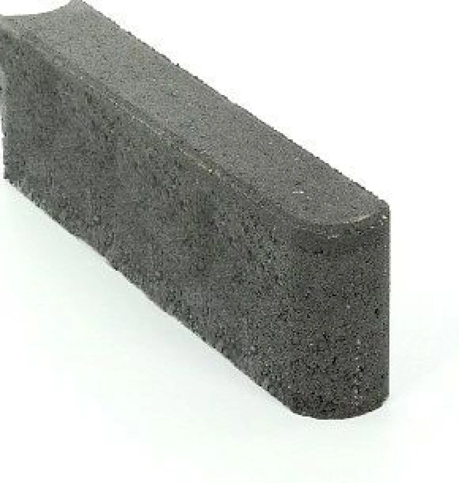 Reunakivi Rudus 500x80x140 mm sileä musta