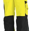 Riipputaskuhousut Blåkläder 1533 Highvis keltainen/musta