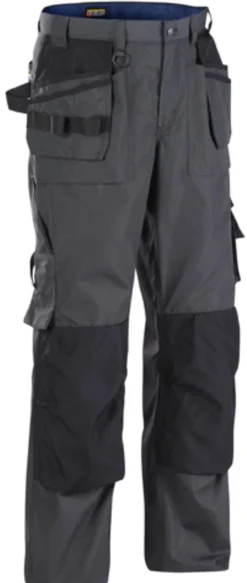 Riipputaskuhousut Blåkläder 1525 Light Weight harmaa/musta