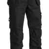 Riipputaskuhousut Blåkläder 1530 musta twill