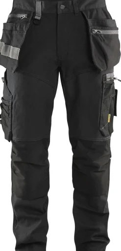 Riipputaskuhousut Blåkläder 1599 Stretch twill