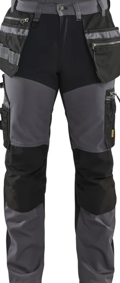 Riipputaskuhousut Blåkläder 1599 Stretch twill