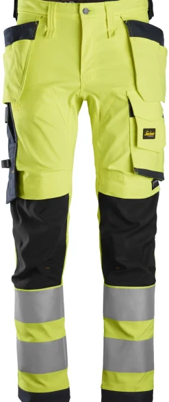 Riipputaskuhousut Snickers Workwear 6243 High-Vis lk 2