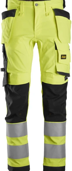 Riipputaskuhousut Snickers Workwear 6243 High-Vis lk 2