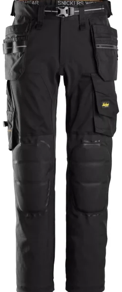 Riipputaskuhousut Snickers Workwear 6590 AllroundWork polvisuojilla