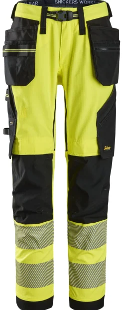 Riipputaskuhousut Snickers Workwear 6943 High-Vis lk 2