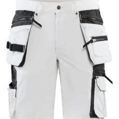 Riipputaskushortsit Blåkläder 1088 Stretch valkoinen/tummanharmaa