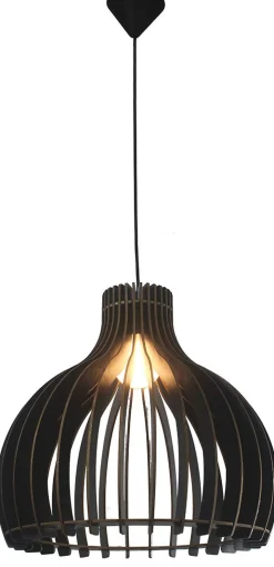 Riippuvalaisin FocusLight Orsa Ø43 cm musta