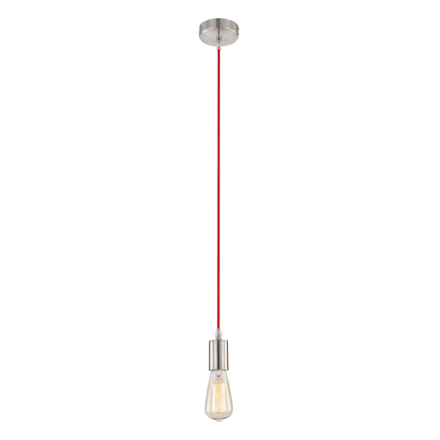Riippuvalaisin Globo Noel Ø10cm 60W punainen