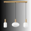 Riippuvalaisin Linento Lighting Asker 78cm 3-osainen valkoinen