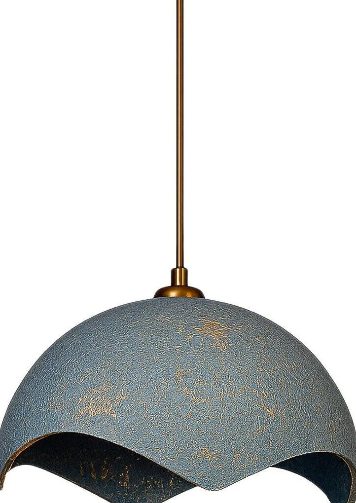 Riippuvalaisin Linento Lighting BK204 sininen/kulta