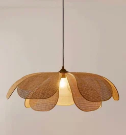 Riippuvalaisin Linento Lighting BRZ-343408, ø55cm, E27, max. 40W, IP20, bambu
