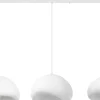 Riippuvalaisin Linento Lighting Loval Set-C-Luna, 3-osainen, valkoinen