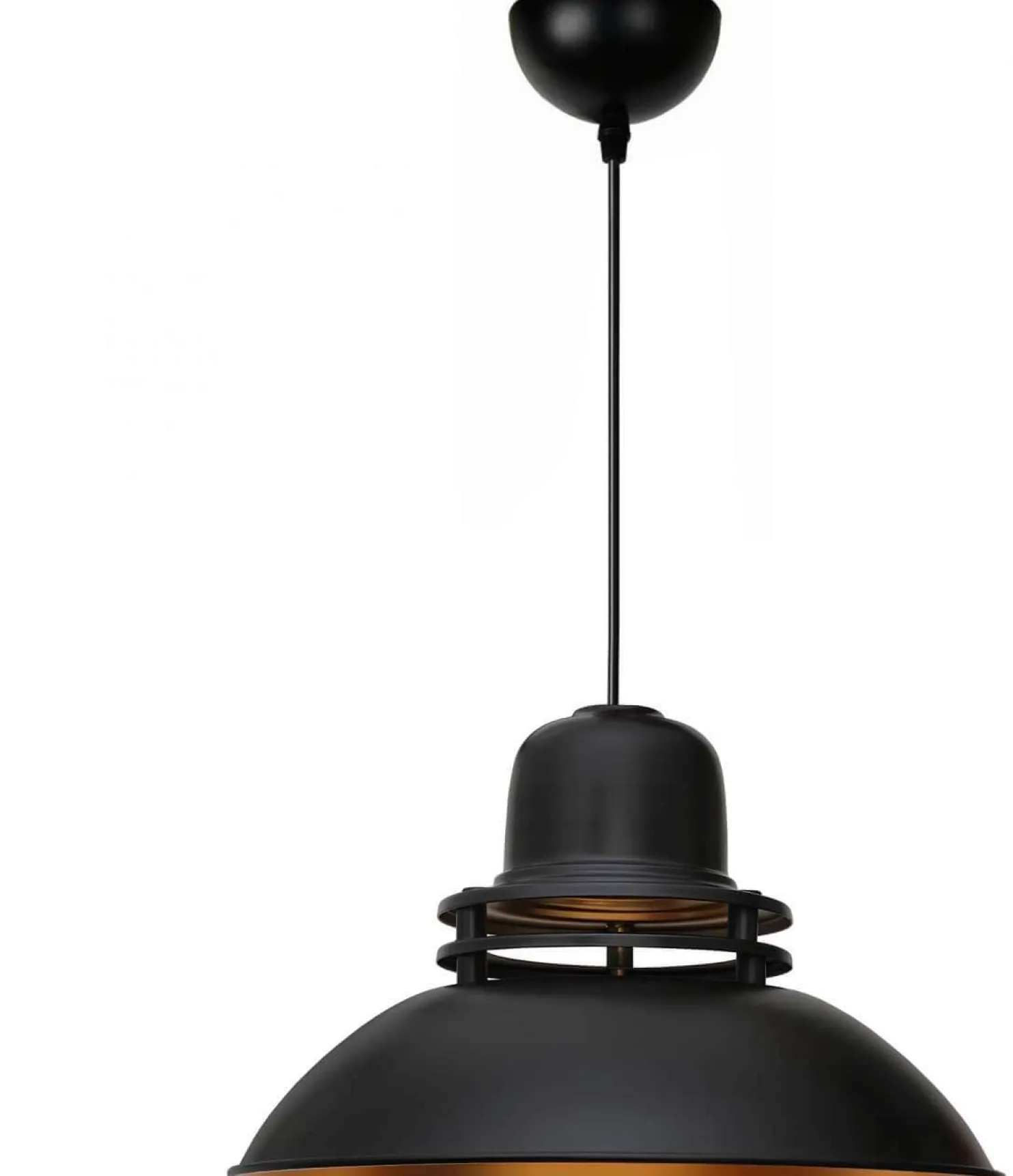 Riippuvalaisin Linento Lighting 241753, Ø34.5cm, musta