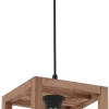 Riippuvalaisin Linento Lighting Cube, E27, max. 40W, ruskea
