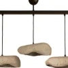 Riippuvalaisin Linento Lighting BK196 3-osainen musta/harmaa