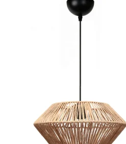 Riippuvalaisin Linento Lighting 241906, ø32cm, E27, max. 40W, IP20, ruskea