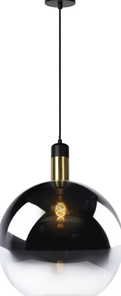 Riippuvalaisin Lucide Julius Ø40 cm savunharmaa