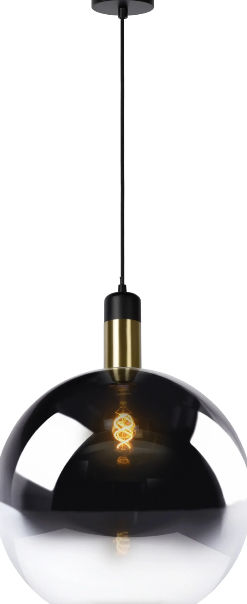 Riippuvalaisin Lucide Julius Ø40 cm savunharmaa