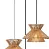Riippuvalaisin Lucide Tasman 3xE27, luonnollinen