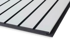 Rimalevy/sisustuslevy Maler Art Louvre, 12x616x2800mm, mdf, valkoinen F497