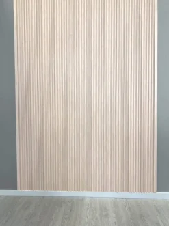 Rimapaneeli Järnvik Decoration Betula 179 3D 12x122x2600 mm vaalea koivu