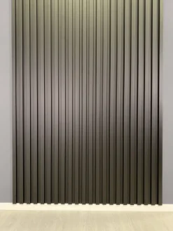 Rimapaneeli Järnvik Decoration Nox 7401 3D 21x122x2600 mm mattamusta