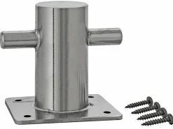 Ristipollari Inora, 125mm, ruostumaton teräs